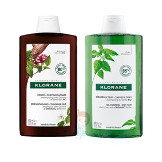 現貨 法國 蔻蘿蘭 KLORANE 植物洗髮精 養髮洗髮精 控油洗髮精 400ml 養髮強韌 蕁麻清爽控油【美麗密碼】