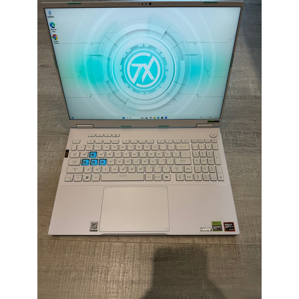 ASUS 天選 銳龍 FA608WV AI 9 HX370 RTX4060 魔幻青 電競筆電 遊戲筆電 ROG