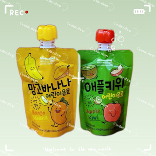 🎀韓國直送✈️No brand果汁 100ml 芒果香蕉/蘋果奇異果