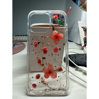 二手 iPhone 14 Pro Max 花朵保護殼 精緻 文青 清新 Apple iPhone 14 ProMax
