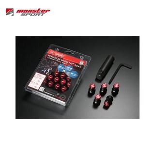 【PP保勁國際】日本原裝 MONSTER SPORT 防盜螺絲組 M12xP1.25