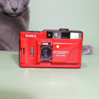 【Polaroid雜貨店】♞Konica 柯尼卡 Tomato Auto Data 135 底片 傻瓜 相機