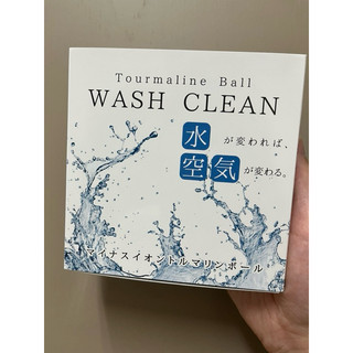 【日本直購】Tourmaline Ball WASH CLEAN 日本洗淨陶瓷球｜負離子礦石球｜空氣淨化 除臭抗菌