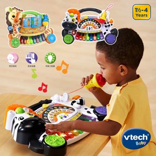 英國 Vtech 偉易達 多功能搖滾斑馬DJ鋼琴 多功能長頸鹿DJ鋼琴 玩具鋼琴 幼兒鋼琴 寶寶鋼琴 迷你鋼琴