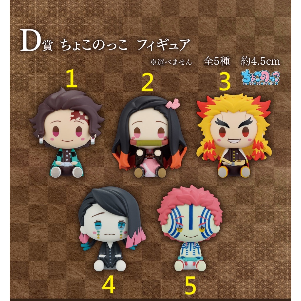 [現貨]一番賞 鬼滅之刃 燃盡心火 D賞 小公仔 Q版娃娃 炭治郎 禰豆子 炎柱 猗窩座 魘夢 小賞 無限列車