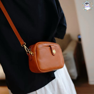 🎀KIKI SHOP 真皮嚴選🎀純手工牛皮 高階感 小方包 真皮 單肩包 斜肩包 通勤 休閒 禮物 送禮