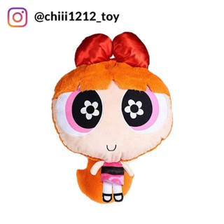 【飛天小女警】中國限定 毛絨抱枕 花花 泡泡 毛毛 抱枕 午睡枕 靠墊枕 枕頭 靠墊 睡覺枕頭 睡覺枕 頭型枕 絨毛娃娃