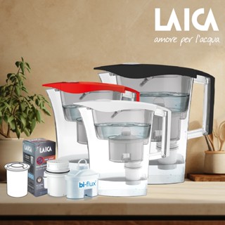 【萊卡 LAICA】(義大利原裝進口)2.8公升 除菌濾水壺(1壺1芯+除菌濾芯+幫浦)