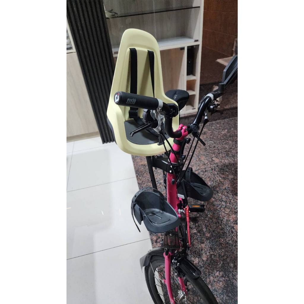 Bobike Mini GO 前兒童座椅 安全座椅 袋鼠椅--專用於brompton / 3sixty Mini
