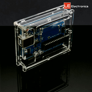 【LE電子商城】質感爆表 Arduino UNO R3 開發板專用壓克力外殼透明 保護盒壓克力