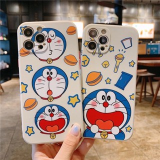 iphone 16E 16promax 16pro 16 15pro 14 13 12 11可愛叮噹貓側邊圖案防摔手機殼