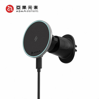 ADAM 亞果元素 CQ1 Qi2 15W 極致版車用磁吸充電器 車充 車用快充 隔日配
