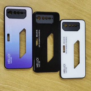 臺灣現貨~ 華碩 ASUS ROG Phone 6 AI2201 Phone 6D ROG6 防摔殼 玻璃背蓋 軟邊