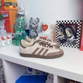 Sugar_tw - 現貨 Adidas Samba OG 歐洲限定 榛果拿鐵 咖啡色 復古鞋 JQ6304