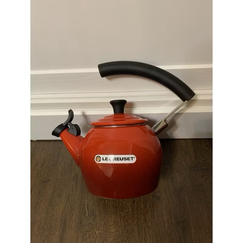 le creuset 800ml法式濾壓壺+1.1L笛音壺
