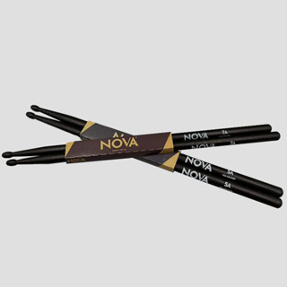 【胖子家樂器】VIC FIRTH NOVA 鼓棒N5AB/N7AB黑色 美國山胡桃木 公司貨 打擊樂器 樂器配件