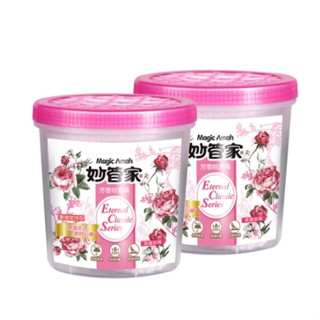 【妙管家】浪漫玫瑰 芳香除濕桶600ml