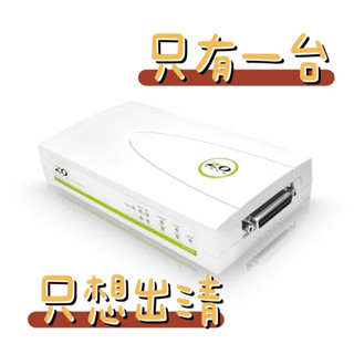 免運！全新未拆封！ZOTech PS531 源壹 雙介面印表伺服器 支援一臺平行埠(LPT)、支援二臺USB埠印表機