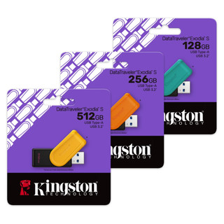 Kingston DataTraveler Exodia S USB3.2 隨身碟 色彩繽紛的扣環 保固公司貨 DTXS