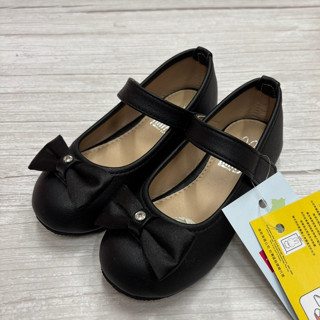 ［出清品］[ 展示品 ]《布布童鞋》Miffy米飛兔蝴蝶結黑色兒童公主鞋(17公分)
