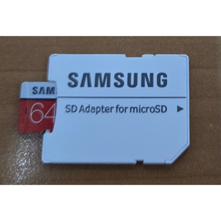 廉售 二手 SAMSUNG 三星 EVO PLUS 64G 64GB 記憶卡 附轉卡 U3