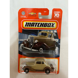 MATCHBOX 火柴盒 1934 CHEVY MASTER COUPE