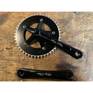 二手 LOOP Pista 大盤組.黑色 165mm 單速車 fixed gear 大盤 傳動