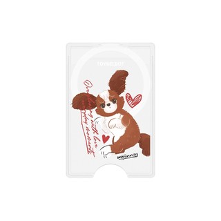 【TOYSELECT】wwiinngg萌粉可卡犬MagSafe磁吸卡片夾