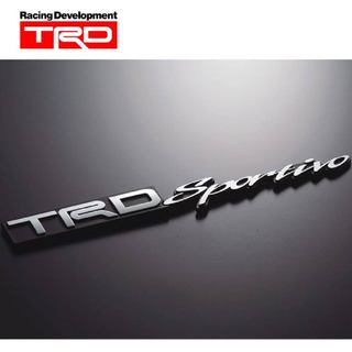 【PP保勁國際】日本原裝 TRD SPORTIVO立體標誌 銘牌貼 金屬小標 改裝車標 車貼 汽車貼紙 鍍鉻銘牌 標誌