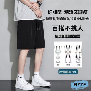 臺灣出貨跑步褲 健身褲 速乾短褲 涼感短褲 運動短褲 冰絲短褲 男生寬鬆休閒短褲 APHK24