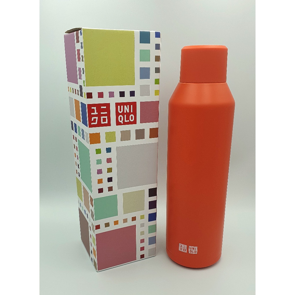 Uniqlo 40週年感謝祭 不銹鋼保溫瓶 保溫杯 480ml (贈品)