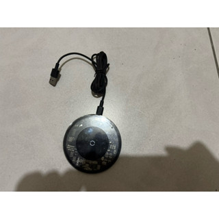 [二手商品] Baseus倍思 極簡無線充電器 透明玻璃無線充電盤 隨身手機充電板 蝦皮店到店免運費 最後出清特價