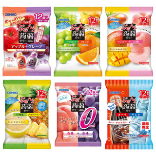🚚🚚熱銷商品 日本直送🚚🚚 ORIHIRO 擠壓式低卡蒟蒻果凍系列 12入多款選擇