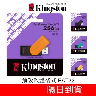 金士頓FAT32隨身碟 DTXS Taiwan台灣製 256GB旋轉碟 64G 128G 256G 512G USB