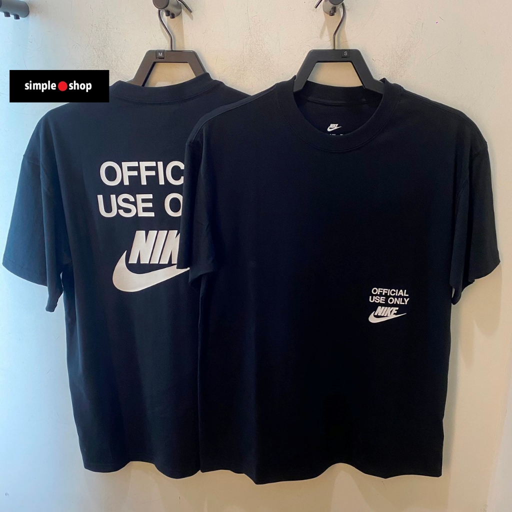 【Simple Shop】NIKE SWOOSH 大LOGO 短袖 運動短袖 勾勾 基本款 短T HJ0775-010