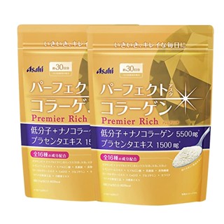 即期品：【ASAHI 朝日】神經醯胺膠原蛋白+玻尿酸Q10粉 黃金尊爵 買一送一(228g/包*2)效期2025/9月