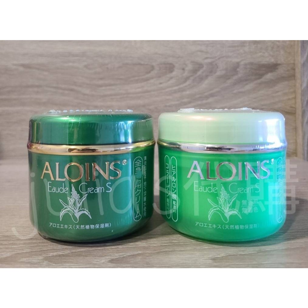 🌸julia's日本代購🌸日本 ALOINS 多功能蘆薈營養霜 保濕霜 天然植物成份  大容量 180g 淡香/無香