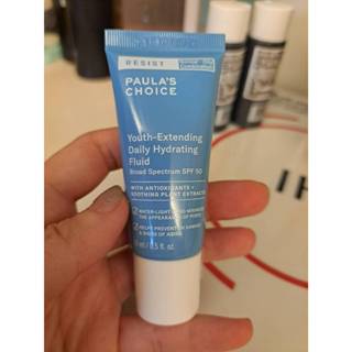 (全新現貨)Paula’s Choice寶拉珍選 抗老化清爽無油防曬液SPF50 15ml官網滿額贈品有購買證明