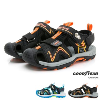 【GOODYEAR】玩趣酷夏童款磁扣護趾運動涼鞋 護趾涼鞋 兒童涼鞋 GOODYEAR涼鞋 GOODYEAR童鞋