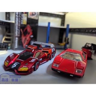 tomica PREMIUM 黑盒33 <紅> 藍寶堅尼 COUNTACH LP400 模型車
