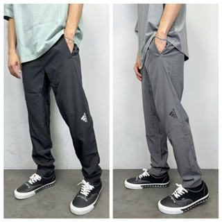 【New START精品服飾-員林】 現貨免運 Adidas 愛迪達 輕薄 透氣 拉鍊口袋 運動褲 錐形褲 長褲
