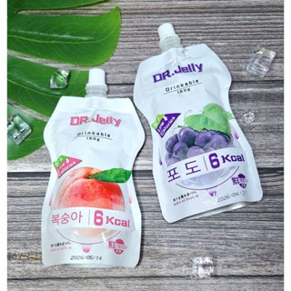 ✓只有零食✓‼️現貨不用等 🍹DR.Jelly 低卡蒟蒻風味果凍 (水蜜桃/葡萄)150g 蒟蒻飲 果凍飲