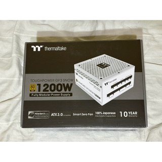Thermaltake 曜越 1200W電源供應器《雪白版》