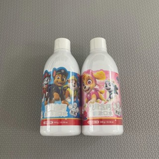 齒妍堂 汪汪隊 含鈣健齒漱口水 300克 無氟 泡泡糖/莓果