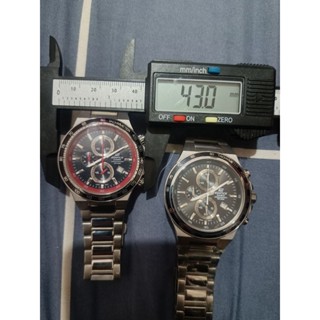 CASIO EDIFICE EF-546三眼計時中古石英錶99新
