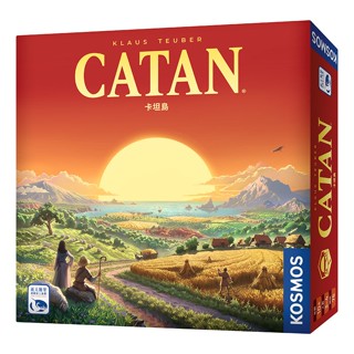 卡坦島 Catan 繁體中文基本版 高雄龐奇桌遊