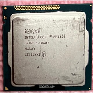 Intel® Core™ i5-3450 處理器 6M 快取記憶體，最高 3.50 GHz 4核4續 二手CPU處理器