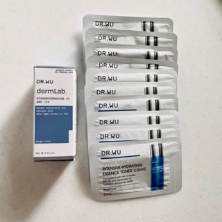 現貨（買一送十）-DR.WU 2%神經醯胺保濕精華5ml 送 玻尿酸保濕精華化妝水（清爽型）2ml 10包