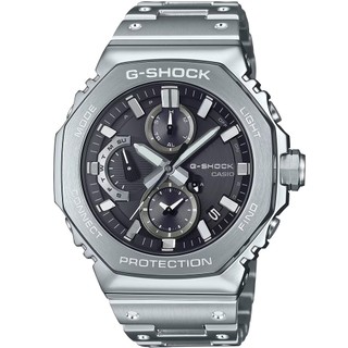 CASIO 卡西歐 G-SHOCK 八角不鏽鋼 太陽能藍芽三眼計時錶 手錶 送禮 禮物 GMC-B2100D-1A