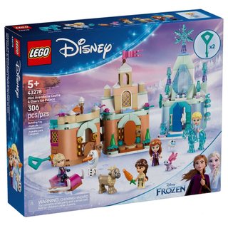 LEGO樂高 43278 Disney 迪士尼系列 2506 - 迷你艾倫戴爾城堡和艾莎的冰雪宮殿